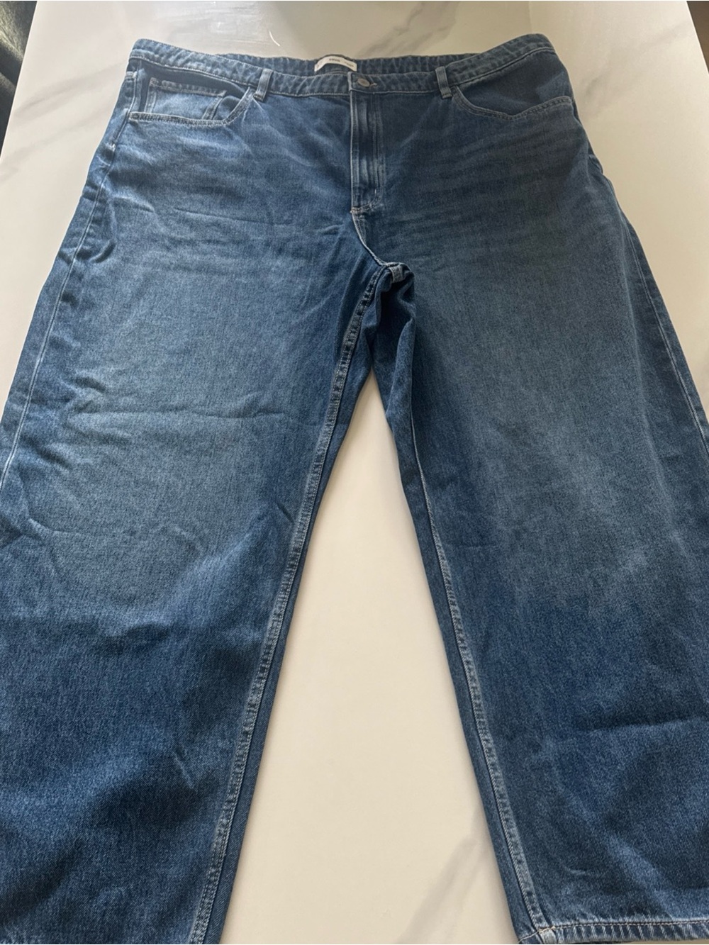 MNG by Mango, women’s plus size 22 wide leg jeans, like new